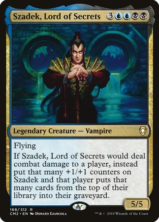 Szadek, Lord of Secrets [Commander Anthology Volume II] | Mega City Incorporated