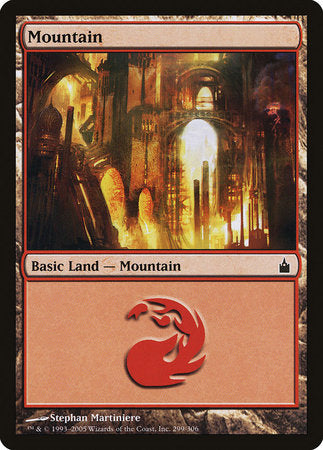 Mountain (299) [Ravnica: City of Guilds] | Mega City Incorporated