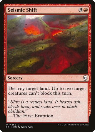 Seismic Shift [Dominaria] | Mega City Incorporated