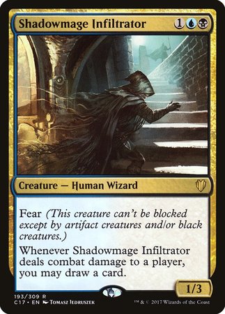 Shadowmage Infiltrator [Commander 2017] | Mega City Incorporated