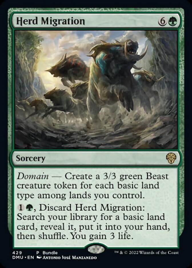 Herd Migration (Bundle) [Dominaria United] | Mega City Incorporated