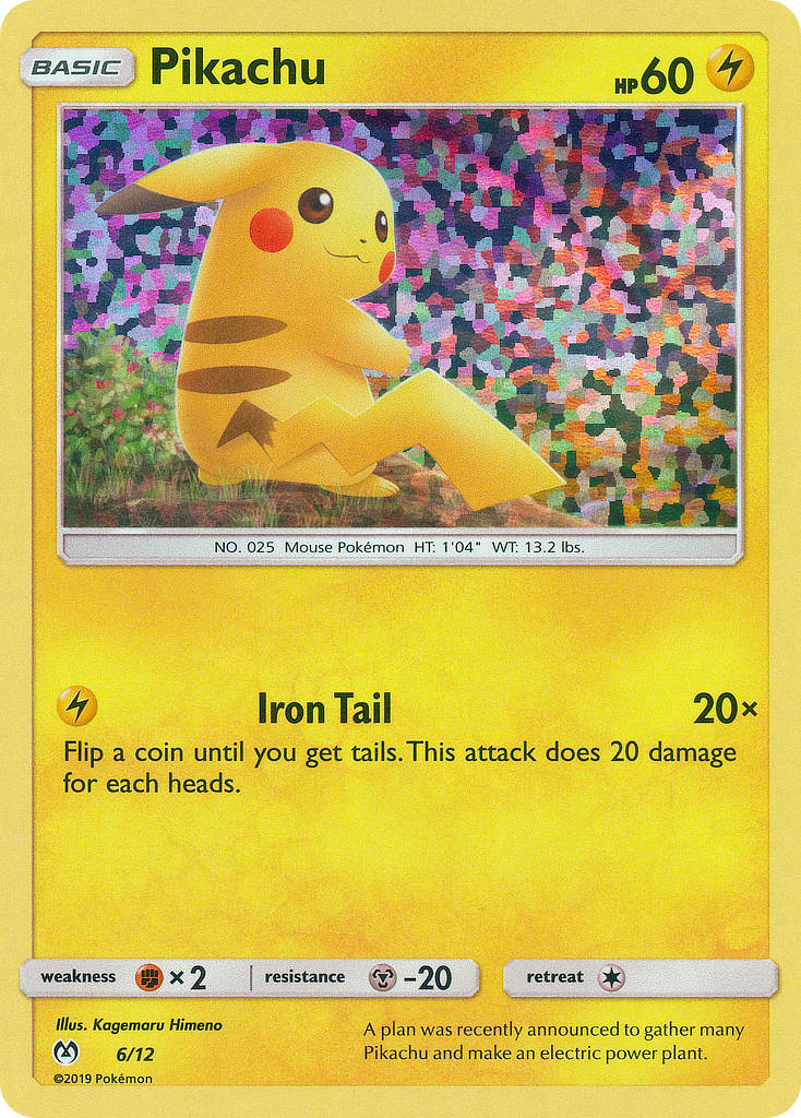 Pikachu (6/12) [McDonald's Promos: 2019 Collection] | Mega City Incorporated