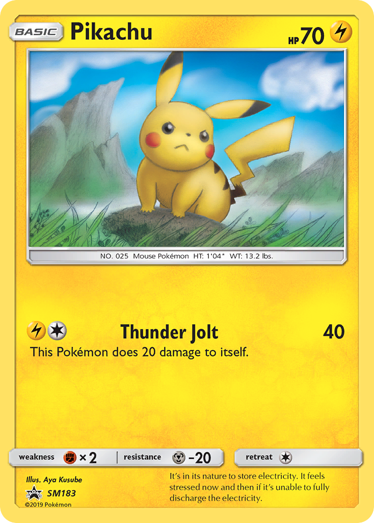 Pikachu (SM183) [Sun & Moon: Black Star Promos] | Mega City Incorporated