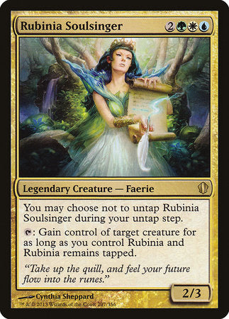 Rubinia Soulsinger [Commander 2013] | Mega City Incorporated