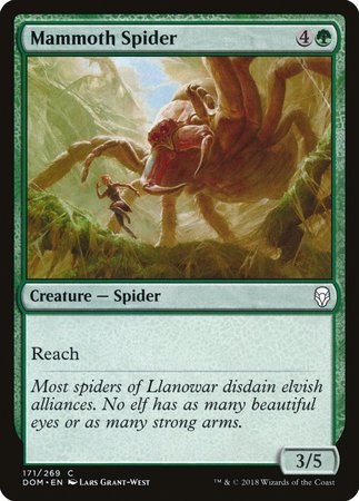 Mammoth Spider [Dominaria] | Mega City Incorporated