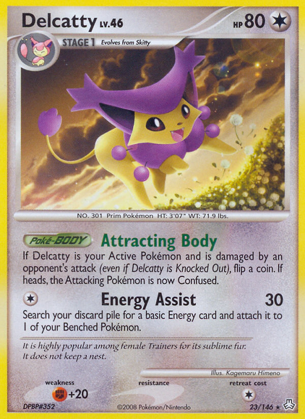 Delcatty (23/146) [Diamond & Pearl: Legends Awakened] | Mega City Incorporated