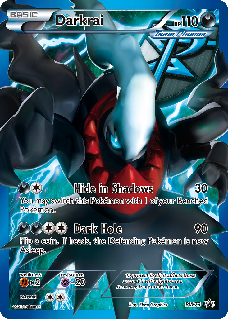 Darkrai (BW73) (Jumbo Card) [Black & White: Black Star Promos] | Mega City Incorporated