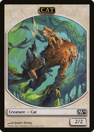 Cat Token [Magic 2014 Tokens] | Mega City Incorporated