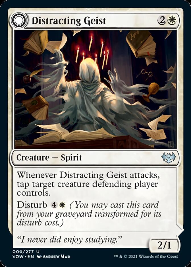 Distracting Geist // Clever Distraction [Innistrad: Crimson Vow] | Mega City Incorporated