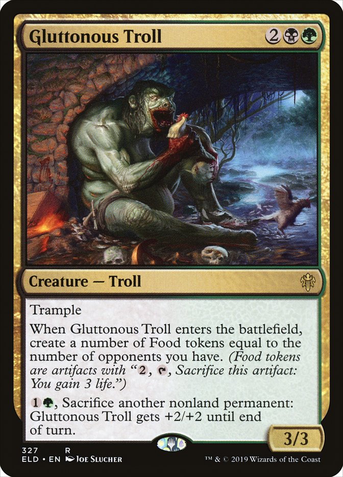 Gluttonous Troll [Throne of Eldraine] | Mega City Incorporated