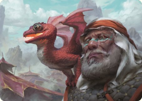 Dragon Whelp Art Card [Dominaria United Art Series] | Mega City Incorporated