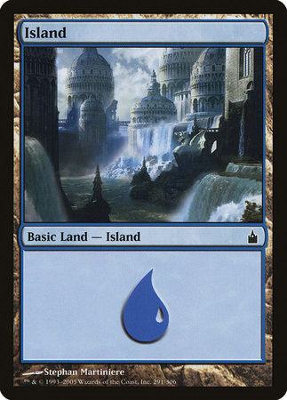 Island (291) [Ravnica: City of Guilds] | Mega City Incorporated