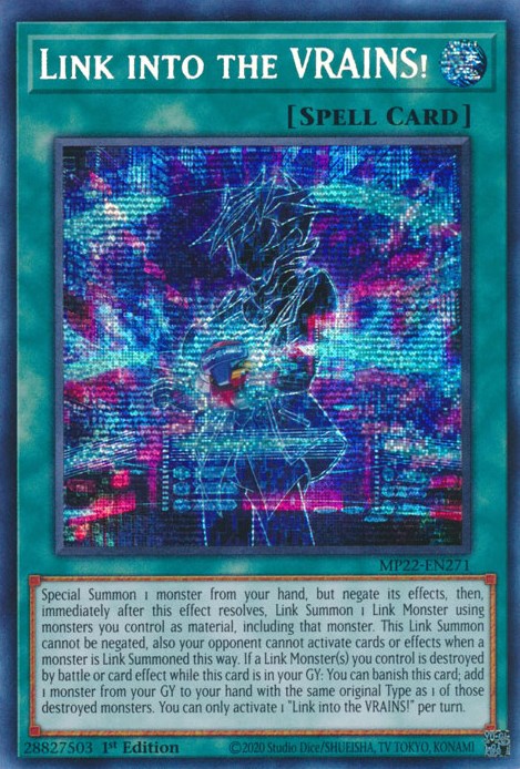 Link into the VRAINS! [MP22-EN271] Prismatic Secret Rare | Mega City Incorporated