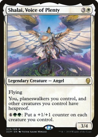 Shalai, Voice of Plenty [Dominaria] | Mega City Incorporated