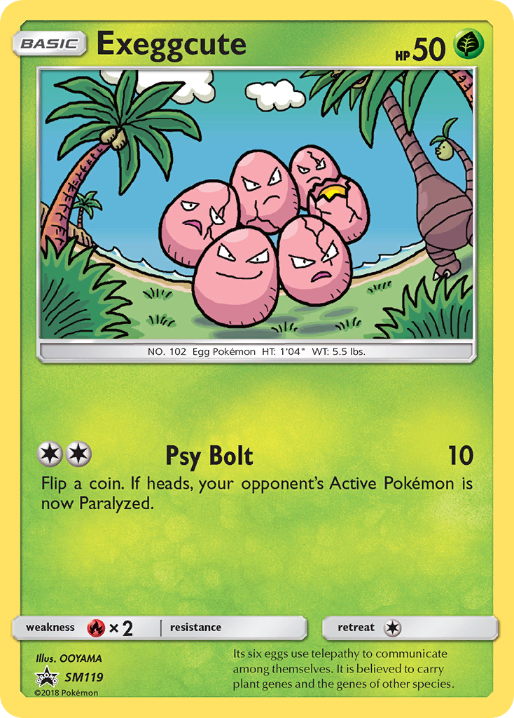 Exeggcute (SM119) [Sun & Moon: Black Star Promos] | Mega City Incorporated