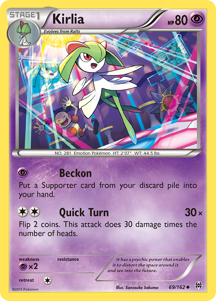 Kirlia (69/162) [XY: BREAKthrough] | Mega City Incorporated