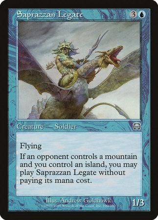 Saprazzan Legate [Mercadian Masques] | Mega City Incorporated