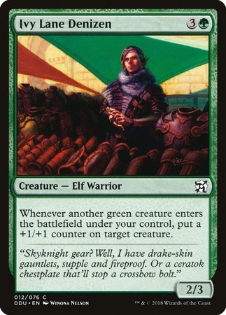 Ivy Lane Denizen [Duel Decks: Elves vs. Inventors] | Mega City Incorporated