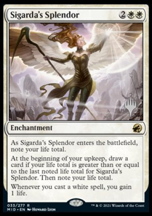 Sigarda's Splendor (Promo Pack) [Innistrad: Midnight Hunt Promos] | Mega City Incorporated