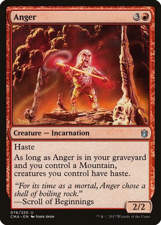 Anger [Commander Anthology] | Mega City Incorporated