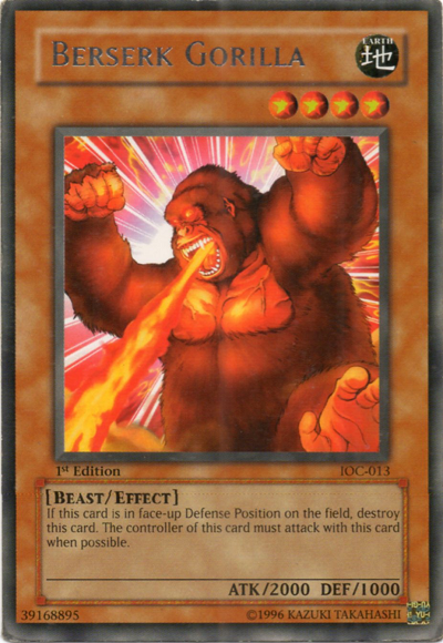 Berserk Gorilla [IOC-013] Rare | Mega City Incorporated