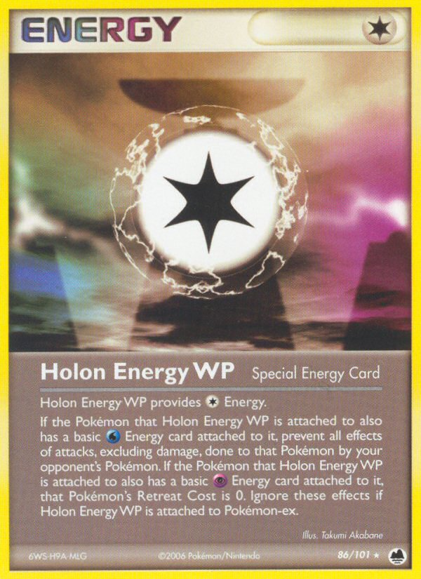 Holon Energy WP (86/101) [EX: Dragon Frontiers] | Mega City Incorporated
