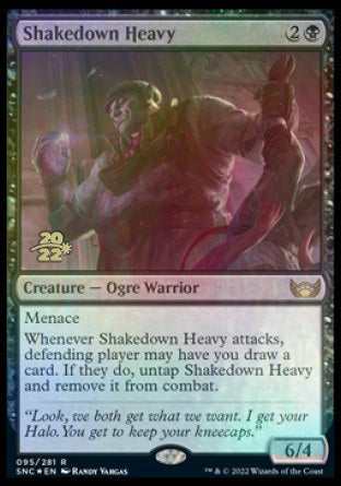 Shakedown Heavy [Streets of New Capenna Prerelease Promos] | Mega City Incorporated