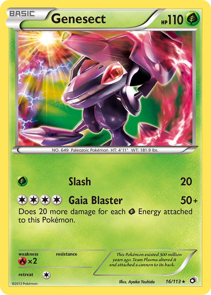 Genesect (16/113) [Black & White: Legendary Treasures] | Mega City Incorporated