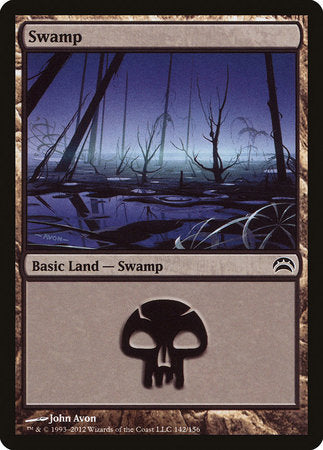 Swamp (142) [Planechase 2012] | Mega City Incorporated