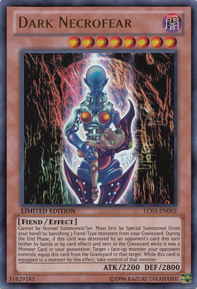 Dark Necrofear [LC03-EN002] Ultra Rare | Mega City Incorporated