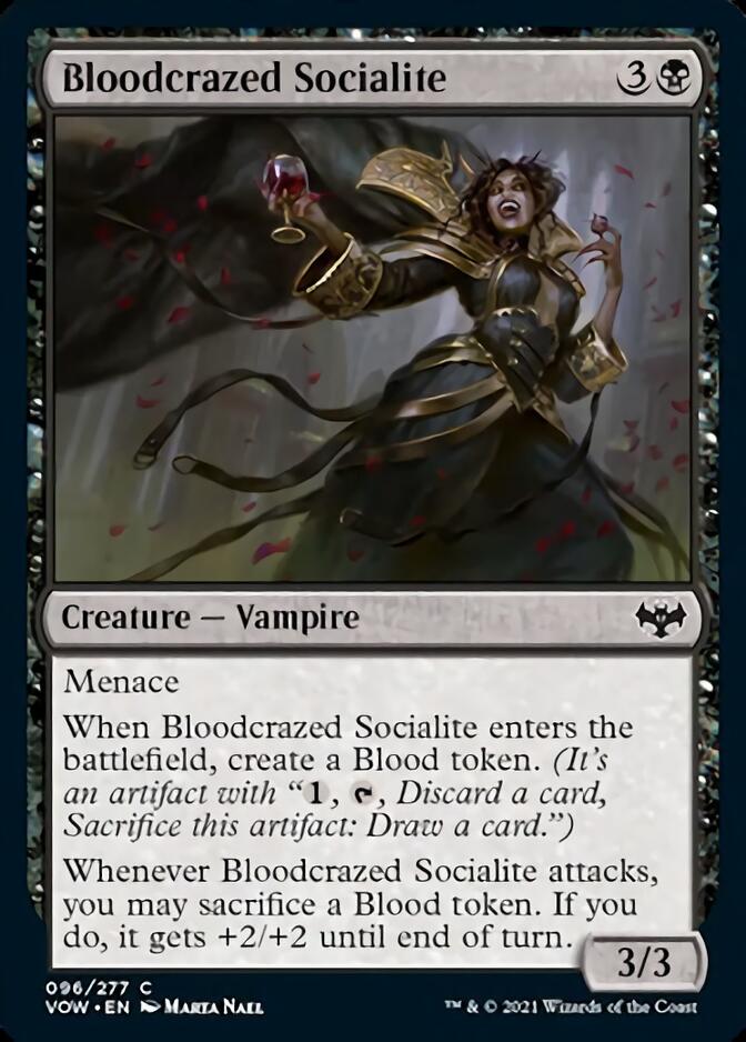 Bloodcrazed Socialite [Innistrad: Crimson Vow] | Mega City Incorporated