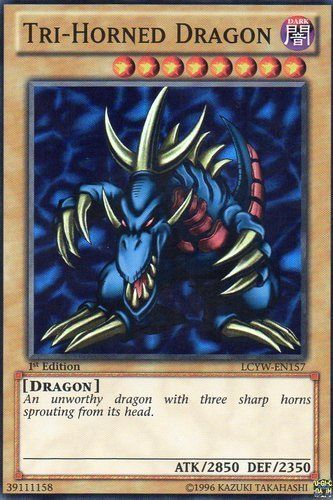 Tri-Horned Dragon [LCYW-EN157] Super Rare | Mega City Incorporated