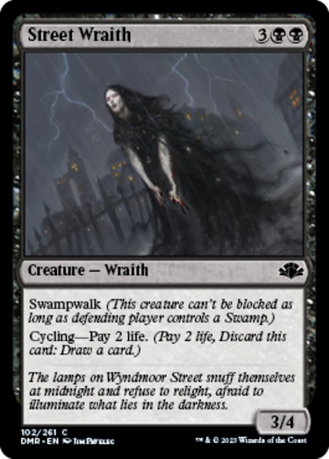 Street Wraith [Dominaria Remastered] | Mega City Incorporated