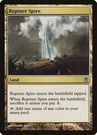 Rupture Spire [Duel Decks: Ajani vs. Nicol Bolas] | Mega City Incorporated