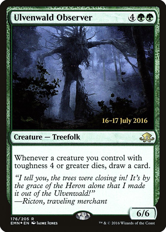 Ulvenwald Observer  [Eldritch Moon Prerelease Promos] | Mega City Incorporated