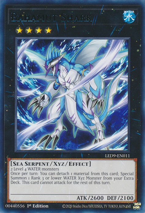 Bahamut Shark [LED9-EN011] Rare | Mega City Incorporated