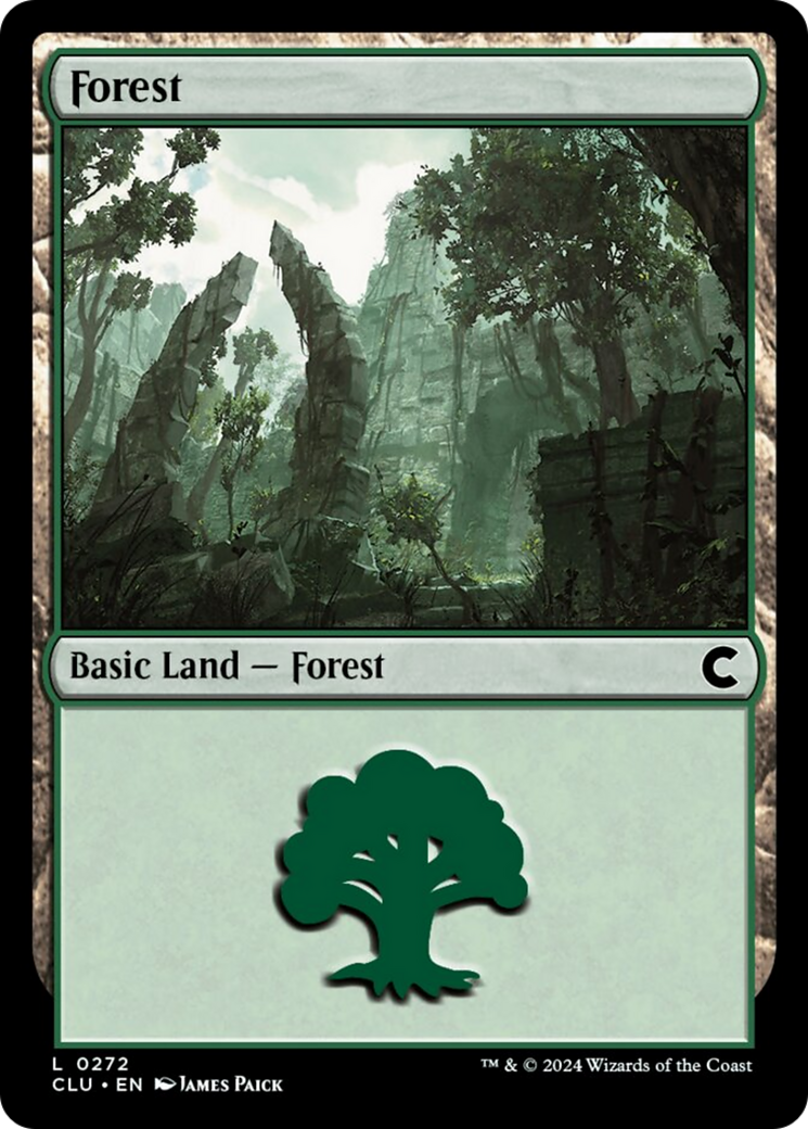 Forest (0272) [Ravnica: Clue Edition] | Mega City Incorporated