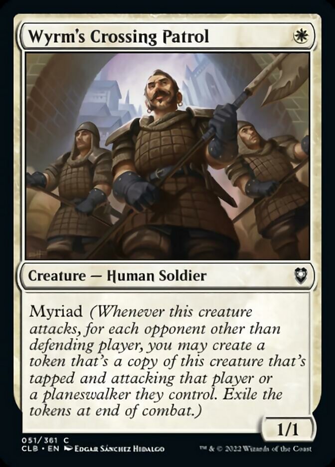 Wyrm's Crossing Patrol [Commander Legends: Battle for Baldur's Gate] | Mega City Incorporated