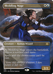 Meddling Mage (Borderless) [Double Masters] | Mega City Incorporated