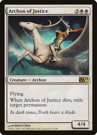 Archon of Justice [Magic 2012] | Mega City Incorporated