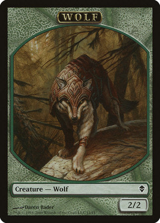 Wolf Token [Zendikar Tokens] | Mega City Incorporated