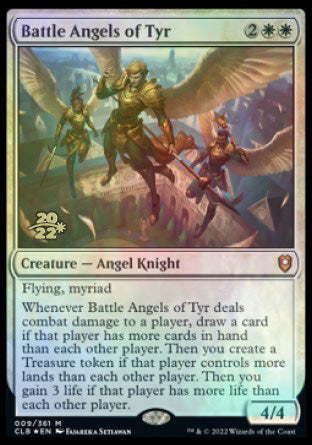 Battle Angels of Tyr [Commander Legends: Battle for Baldur's Gate Prerelease Promos] | Mega City Incorporated