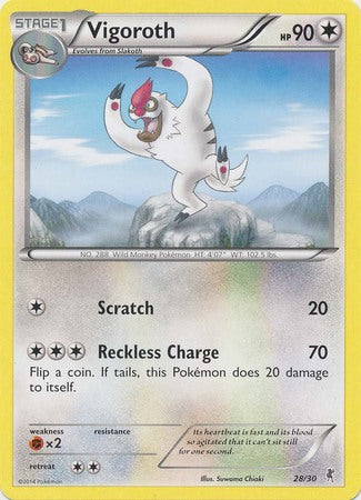 Vigoroth (28/30) [XY: Trainer Kit 1 - Bisharp] | Mega City Incorporated