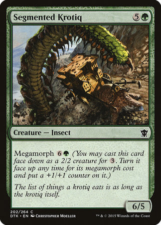 Segmented Krotiq [Dragons of Tarkir] | Mega City Incorporated