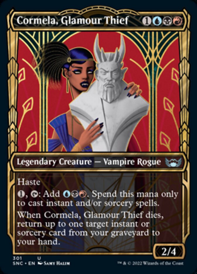 Cormela, Glamour Thief (Showcase Golden Age) [Streets of New Capenna] | Mega City Incorporated