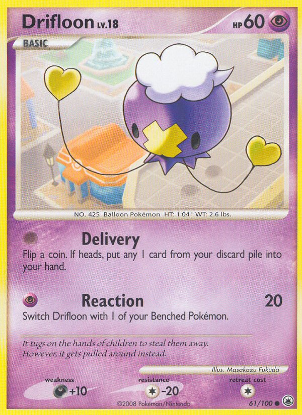 Drifloon (61/100) [Diamond & Pearl: Majestic Dawn] | Mega City Incorporated