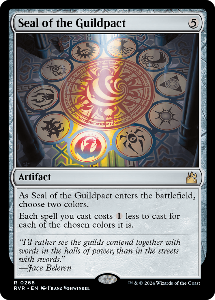 Seal of the Guildpact [Ravnica Remastered] | Mega City Incorporated