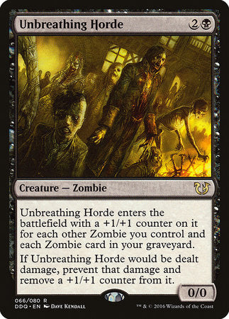 Unbreathing Horde [Duel Decks: Blessed vs. Cursed] | Mega City Incorporated