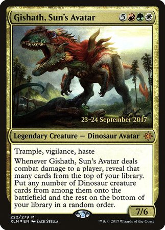 Gishath, Sun's Avatar [Ixalan Promos] | Mega City Incorporated