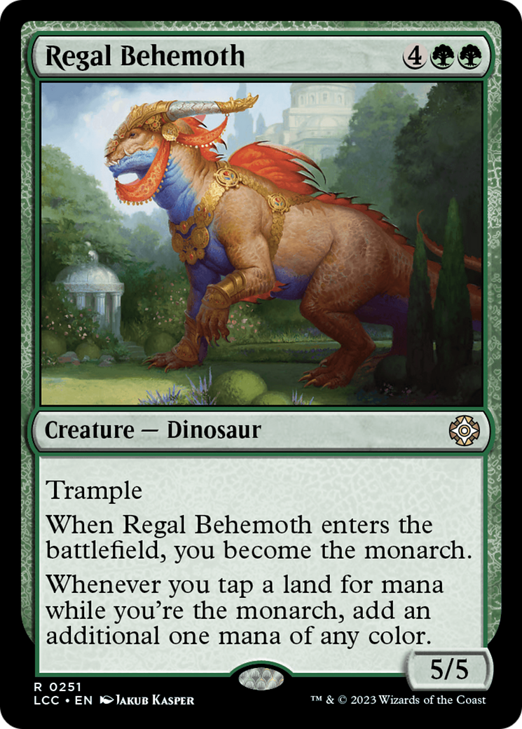 Regal Behemoth [The Lost Caverns of Ixalan Commander] | Mega City Incorporated